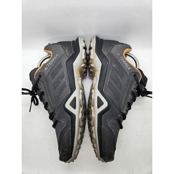 Adidas Terrex AX3 Hiking Shoes Mens 7 Black Grey Trail Outdoor Athletic Sneakers